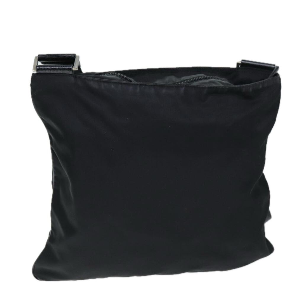 PRADA Shoulder Bag Nylon Black - Picture 3 of 12